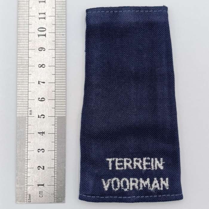 Pair of SA Railways Yard Foreman rank epaulettes