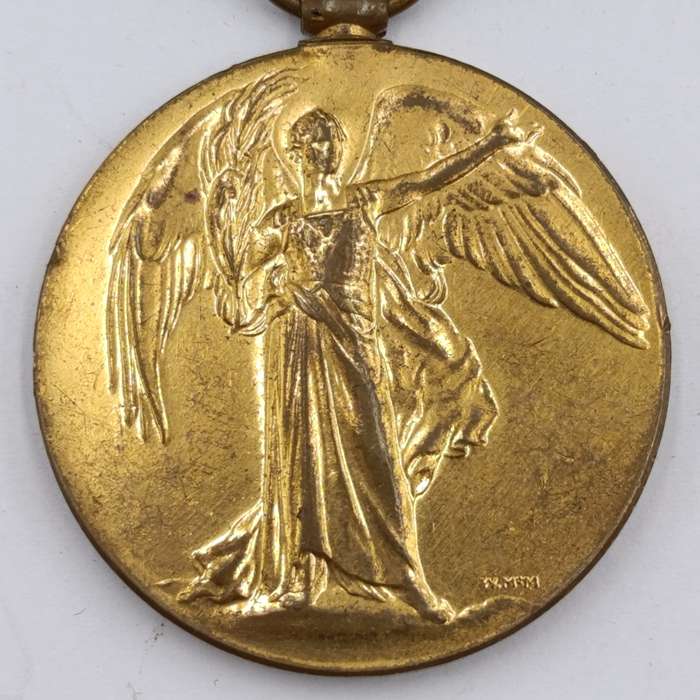 Pair of WW1 medals issued to Pte. F.W Geisler, 1st SA Infantry