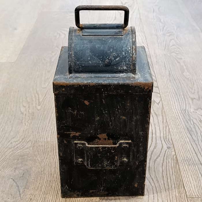 Vintage SA Railways red signal lantern