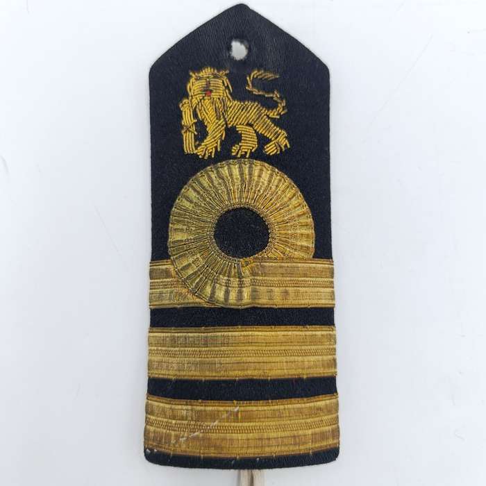 Pair of SA Navy Commander rank epaulettes