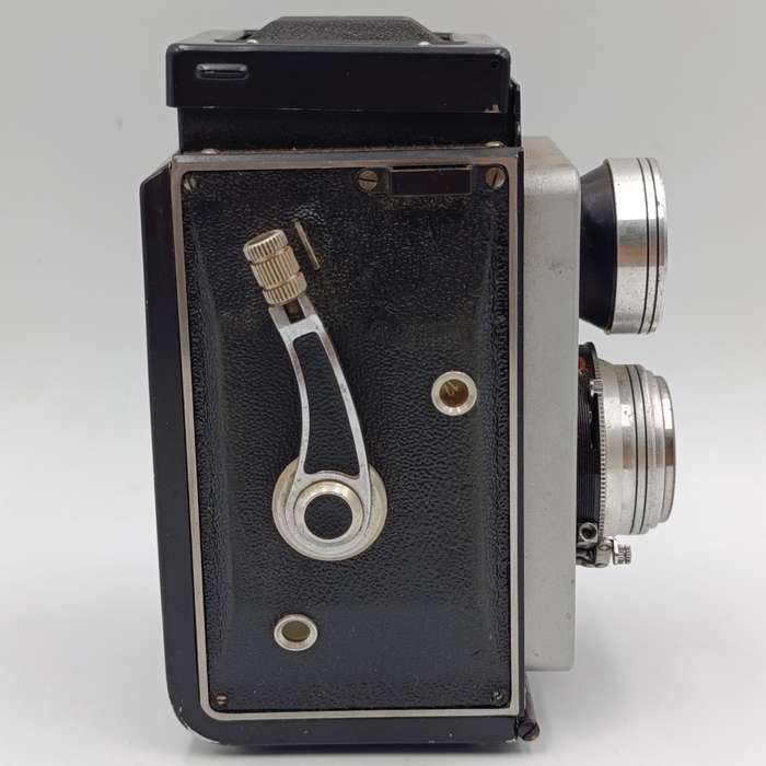 Rollop lippische camerafabric camera in original leather case - excellent condition
