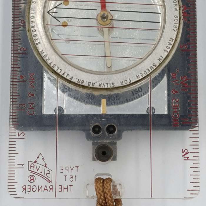 Type 15 - The Ranger SILVA compass Made in Sweden