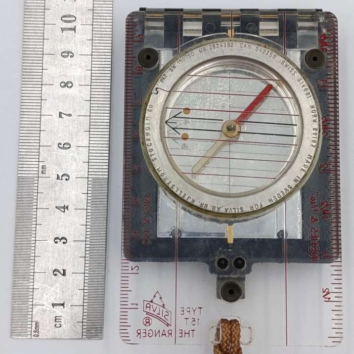 Type 15 - The Ranger SILVA compass Made in Sweden
