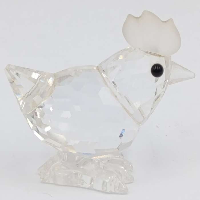 Swarovski crystal mini Chicken figurine