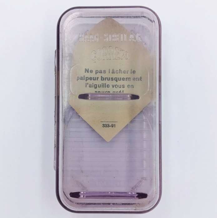 Correx tension gauge - used to measure force and calibrate small mechanisms - in original box
