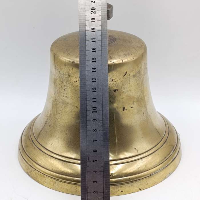 Vintage brass bell casing