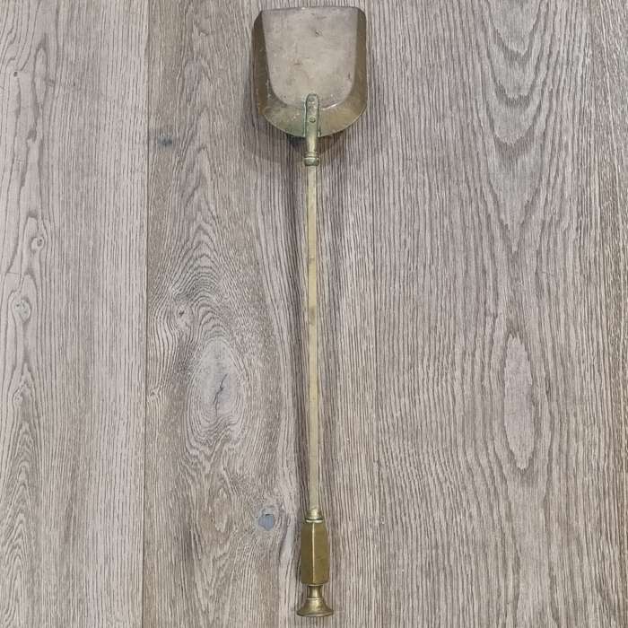 Set of 3 vintage brass fire tools