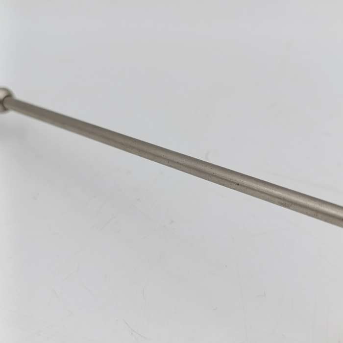 Vintage white brass candle snuffer