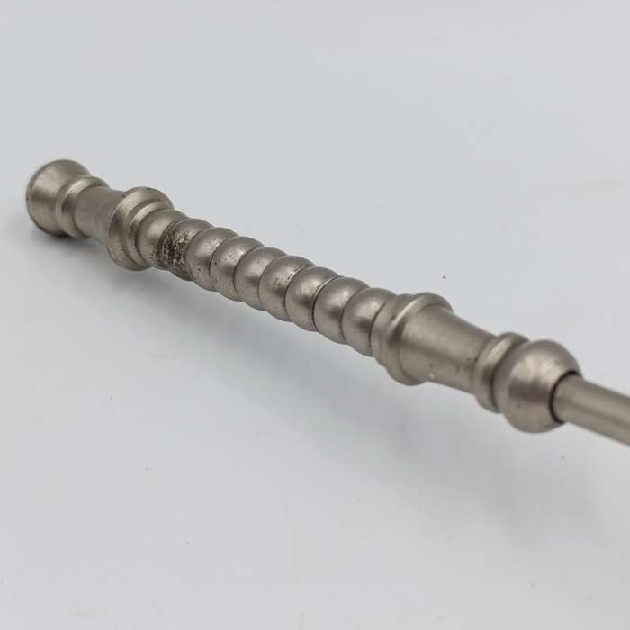 Vintage white brass candle snuffer