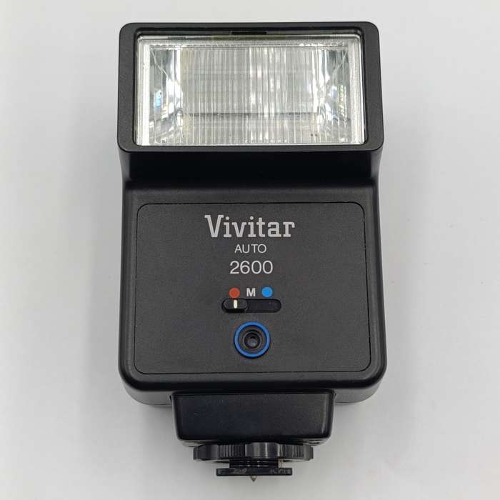 Vintage Vivitar Auto 2600 camera flash - working