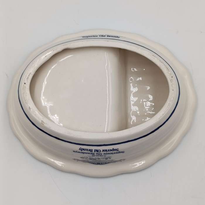 Vintage Paarl Rock brandy mini tot measure porcelain basin