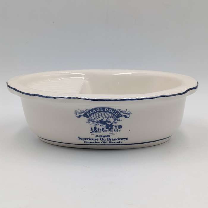 Vintage Paarl Rock brandy mini tot measure porcelain basin