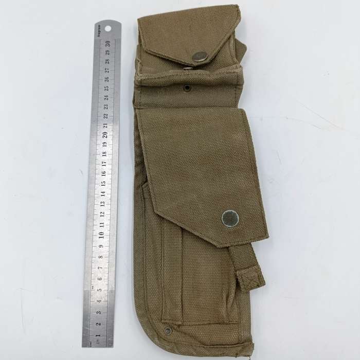 Old South African police webbing holster