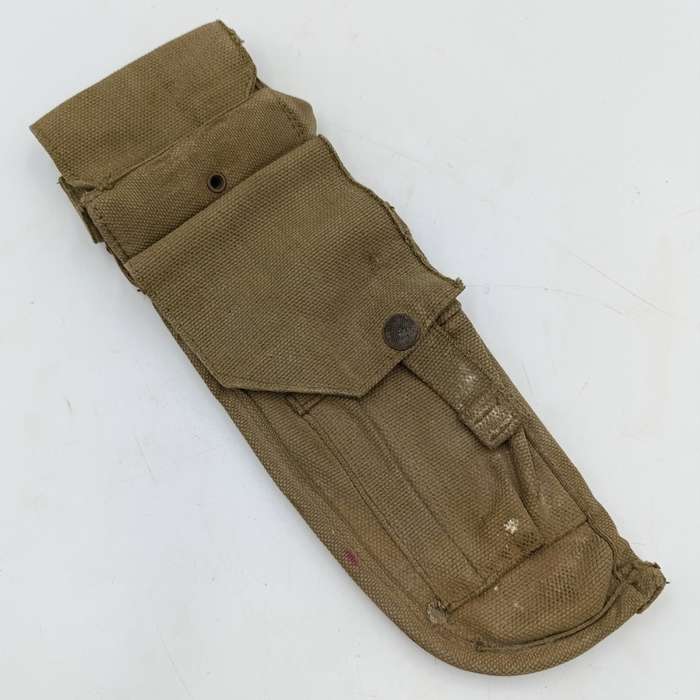 Old South African police webbing holster