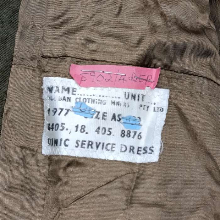 SADF 1 special service battalion 2nd lieutenant. Step-out tunic