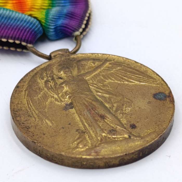 WW1 Victory medal issued to 66936 Sapper N.C. Reeder, Royal Engineers