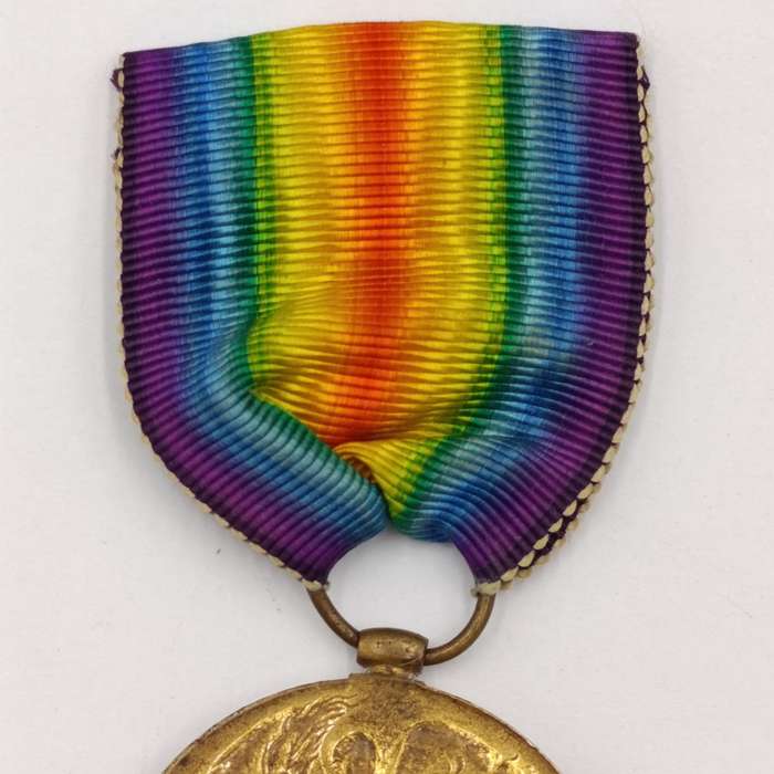 WW1 Victory medal issued to 66936 Sapper N.C. Reeder, Royal Engineers