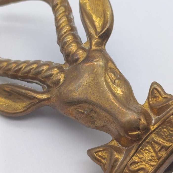 SA Infantry Kokkop cap badge