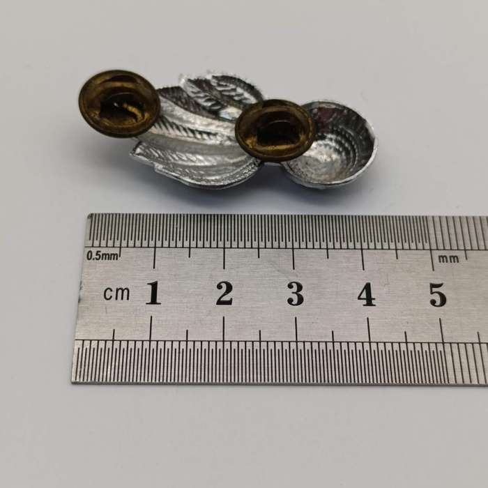 Pair of SA Engineers collar badges