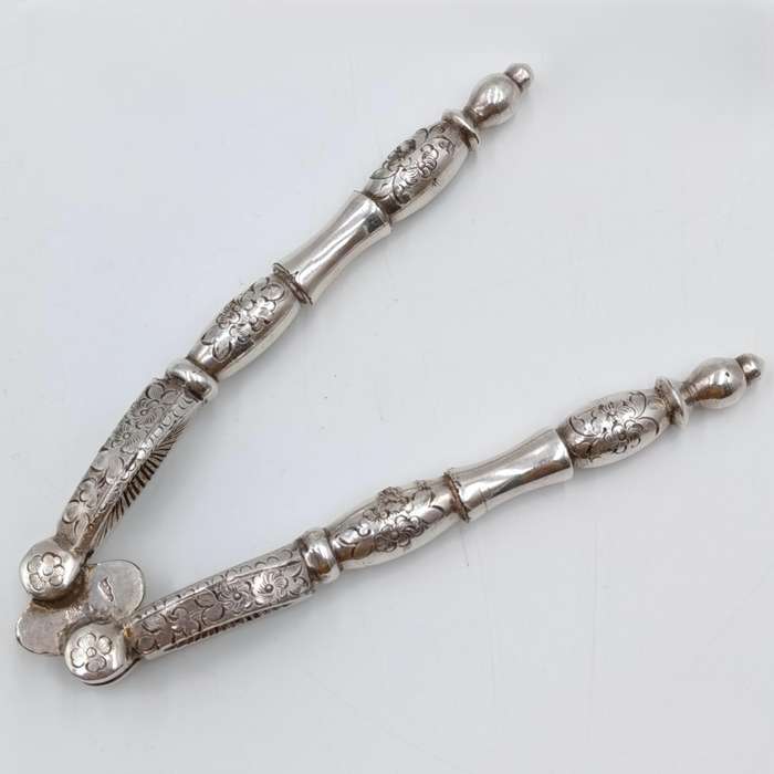 Antique Walker and Hall silverplated nutcracker