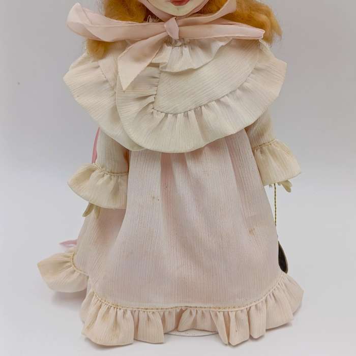 Vintage Royal Doulton and Nisbet 1982 Pink Sash porcelain doll
