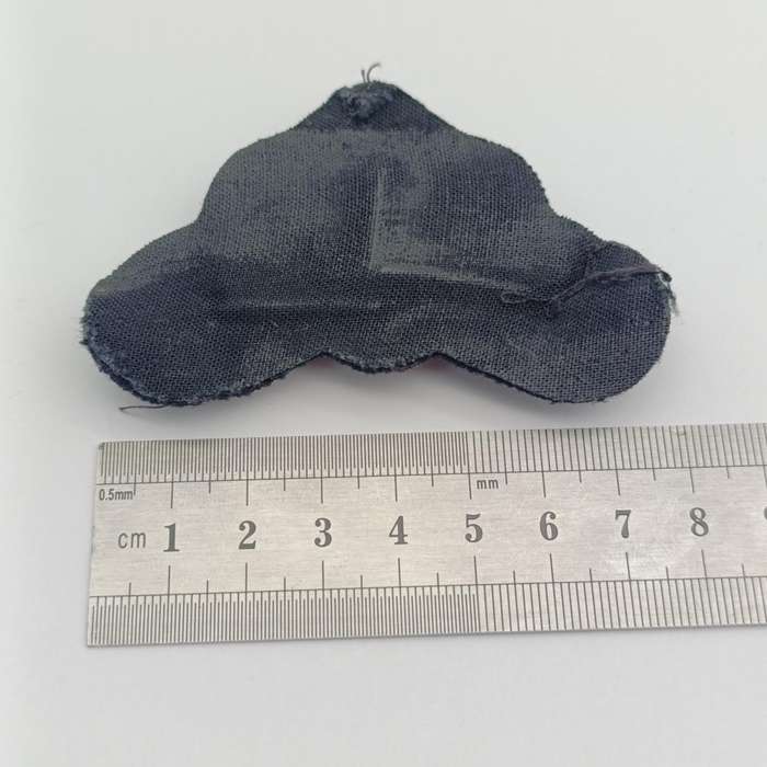 SA Air Force cap badge with backing