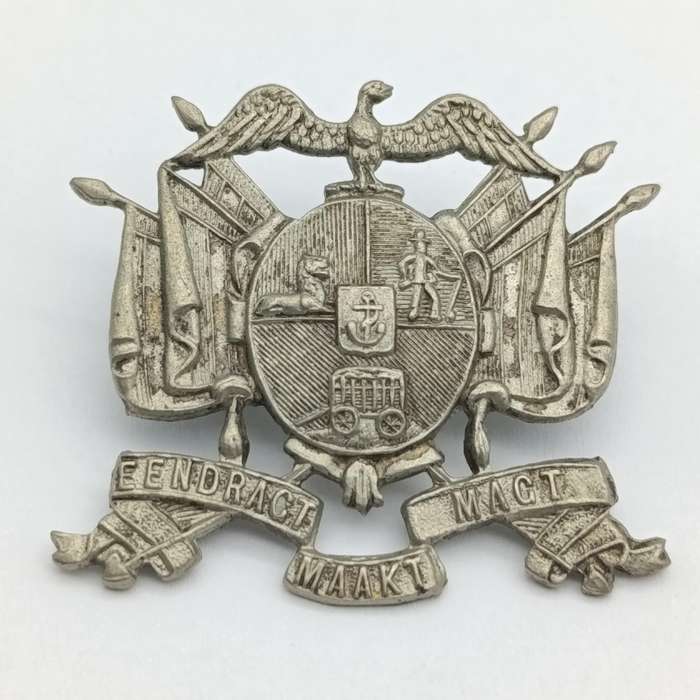Transvaal state artillery cap badge