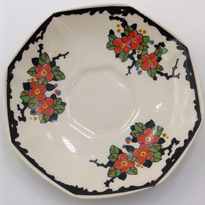 Antique Royal Doulton Woburn Porcelain trio