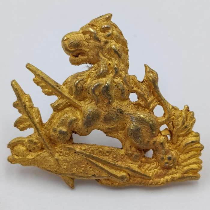 Set of Rhodesian BSAP cap and collar badges