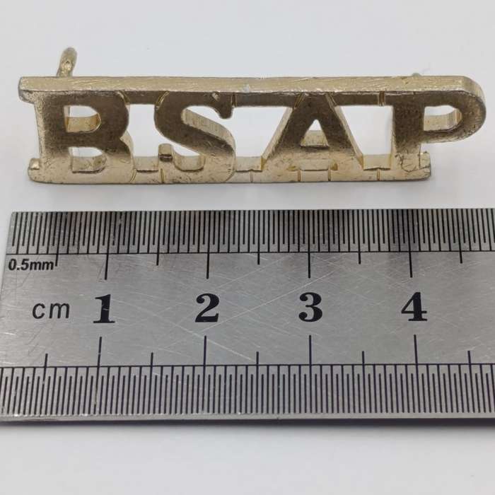 Pair of Rhodesian BSAP shoulder titles
