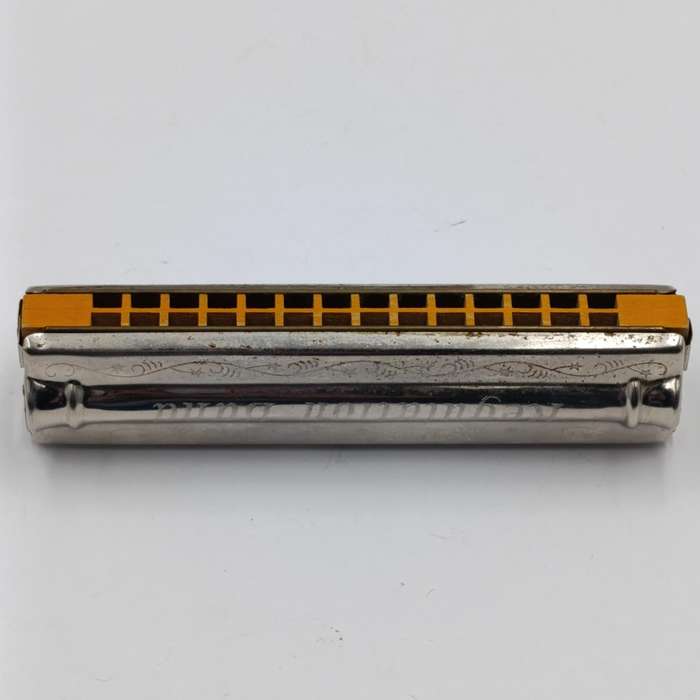 Vintage Hohner Regulation Band Harmonica in box