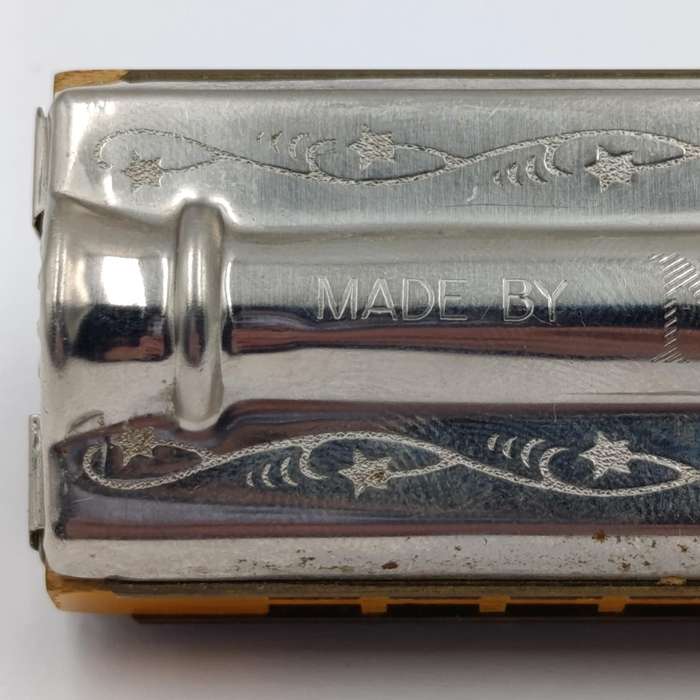 Vintage Hohner Regulation Band Harmonica in box