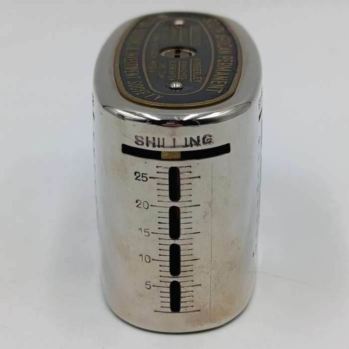 Vintage South African Permanent Mutual Building and Investment Society money box #11335