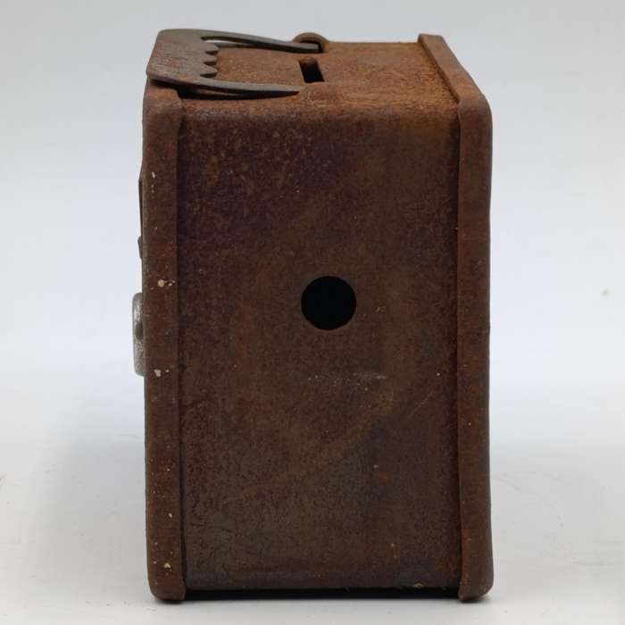 Colonial Banking and Trust Co. Vintage money box - no key