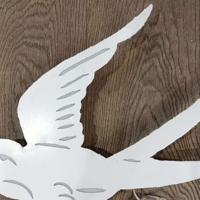 Handmade swallow wall art light box