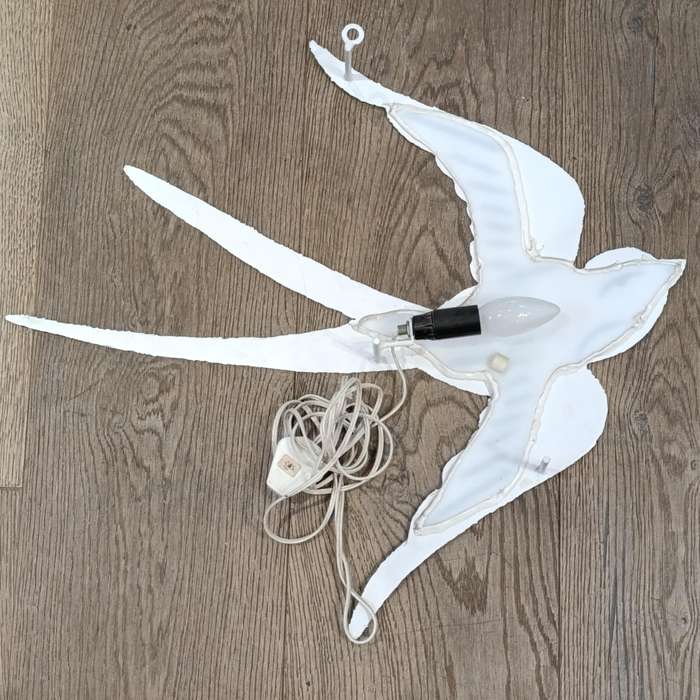 Handmade swallow wall art light box