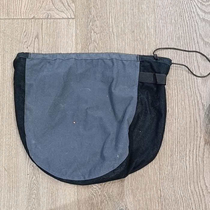 Genuine BMW motorcycle helmet with bag - some minor scuff marks