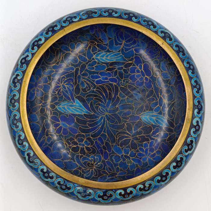 Vintage Chinese Cloisonne bowl
