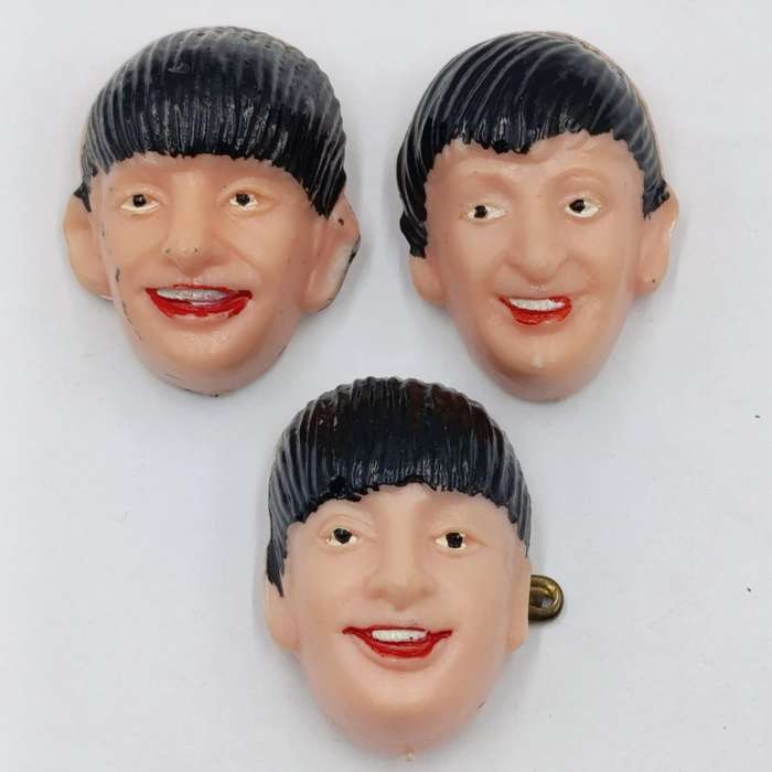 1900's Beatles Head brooches (3 out of 4)