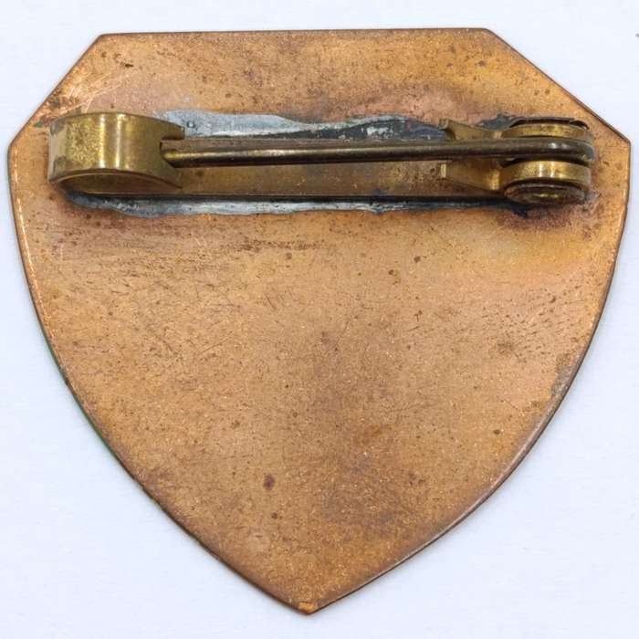 Trout Rally Rhodesia 1975 motorcycle brooch badge
