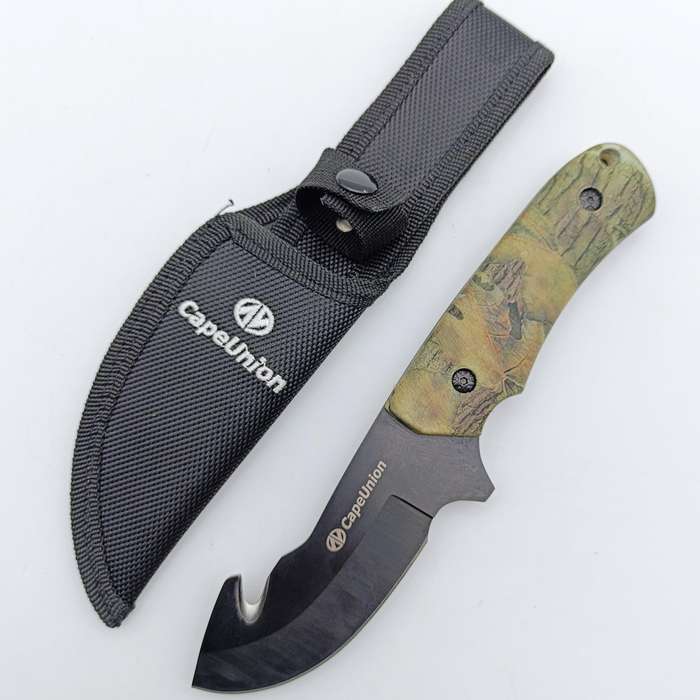 Cape Union fixed blade hunting dagger with sheath