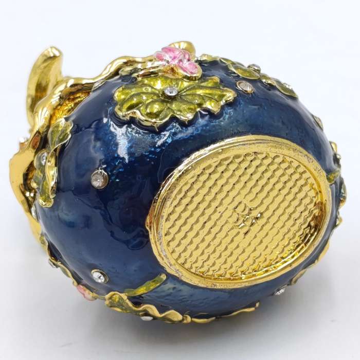 Beautiful Dragonfly floral trinket box