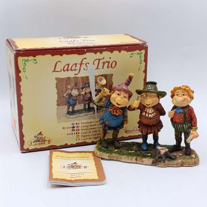 Laaf collection Hear no evil, See no evil, Speak no evil figurine