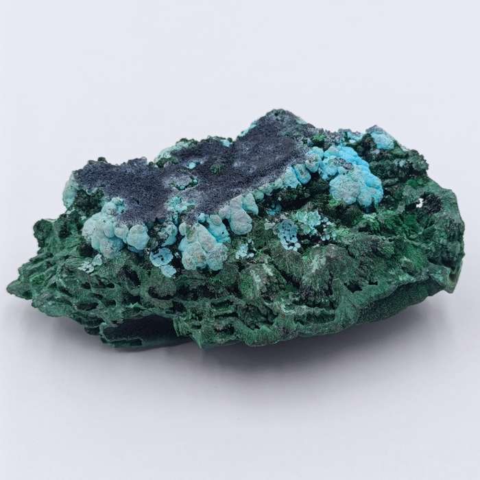 Azurite and Malachite mineral specimen of 473 grams