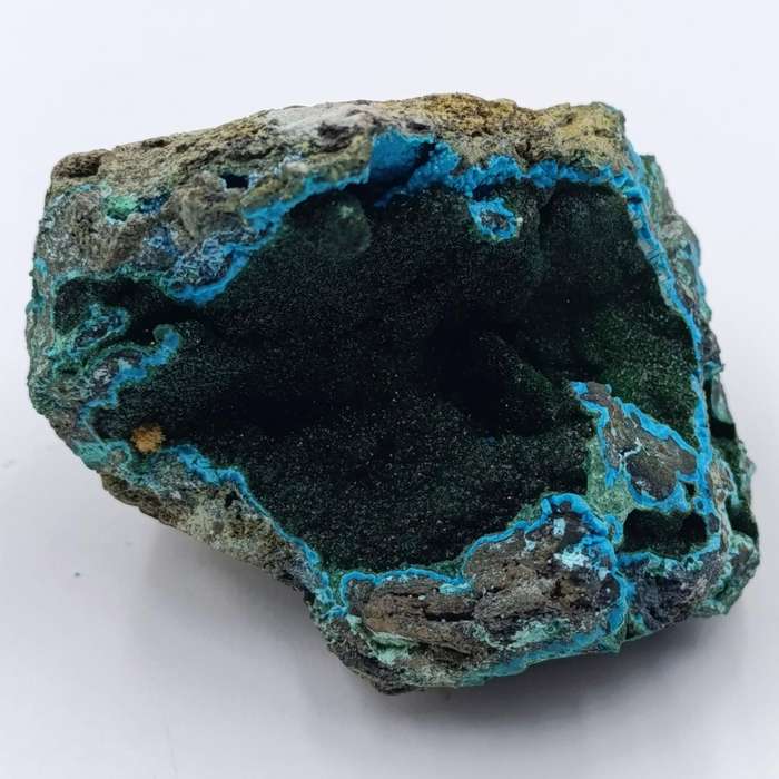 Azurite and Malachite mineral specimen of 179 grams