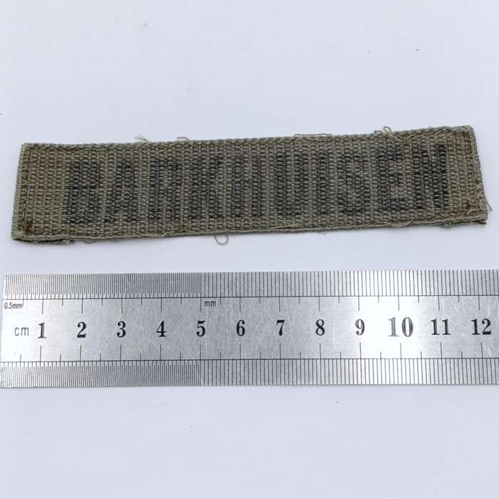 Lot of 6 SA Army Barkhuizen cloth name badges