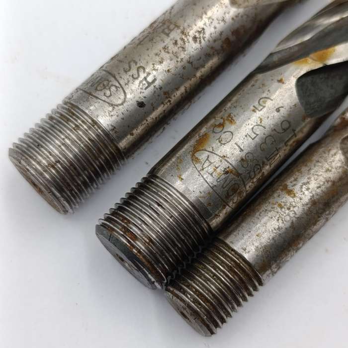 Lot of 8 End Mill bits