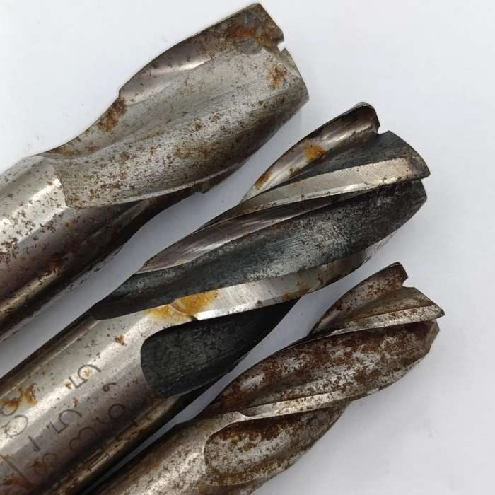 Lot of 8 End Mill bits