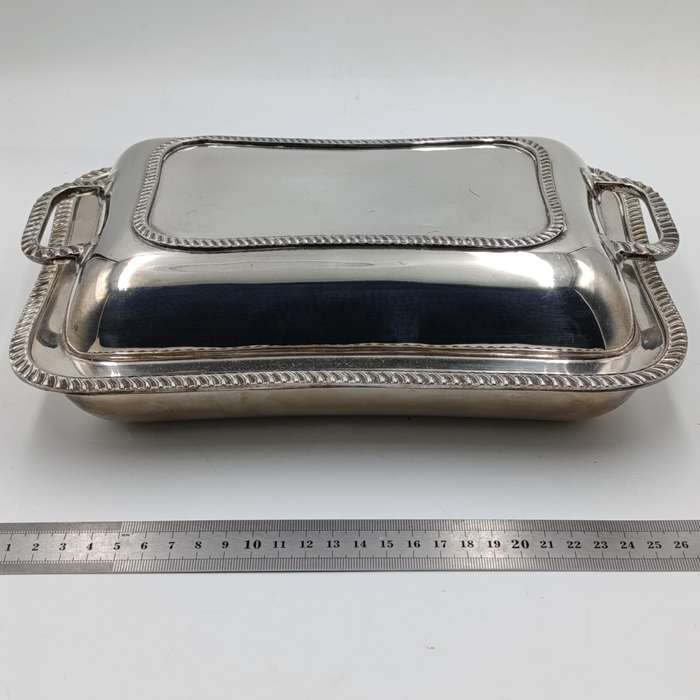 Vintage silverplated serving dish