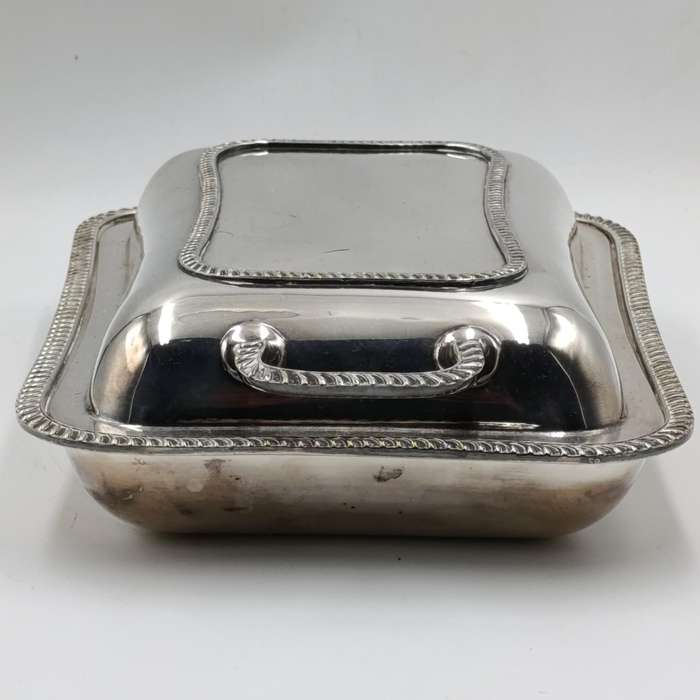 Vintage silverplated serving dish